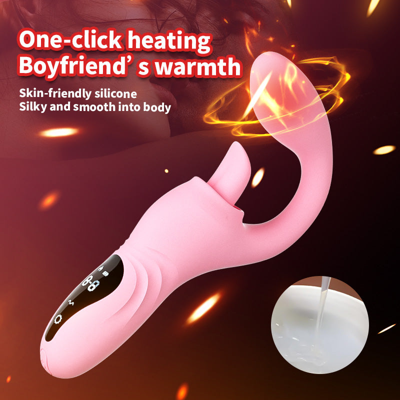 Night Sakura Clitoral Vibrator – Soft Silicone Vibration Stick for Women