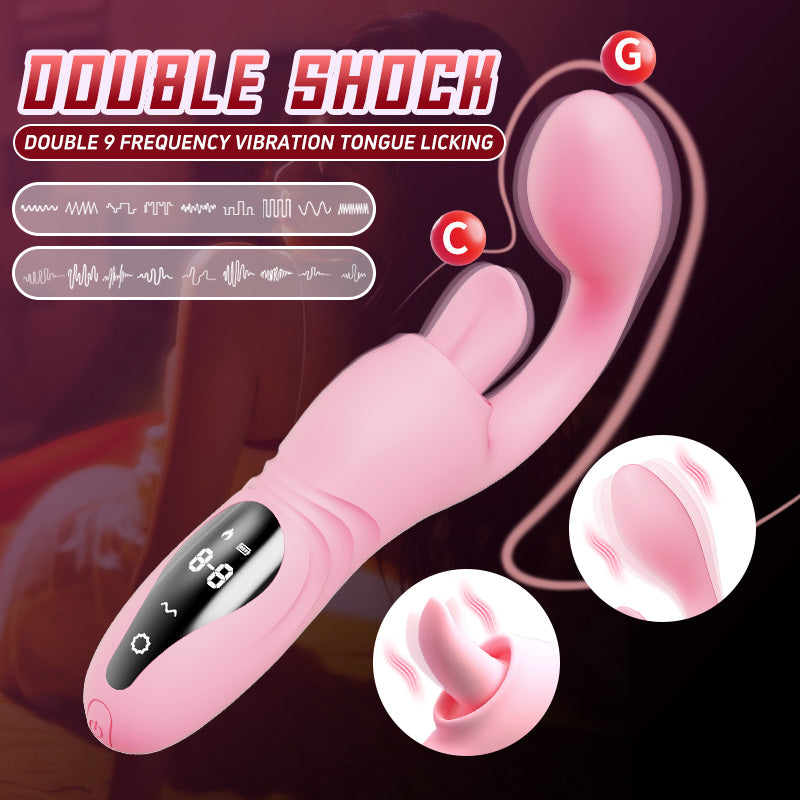 Night Sakura Clitoral Vibrator – Soft Silicone Vibration Stick for Women