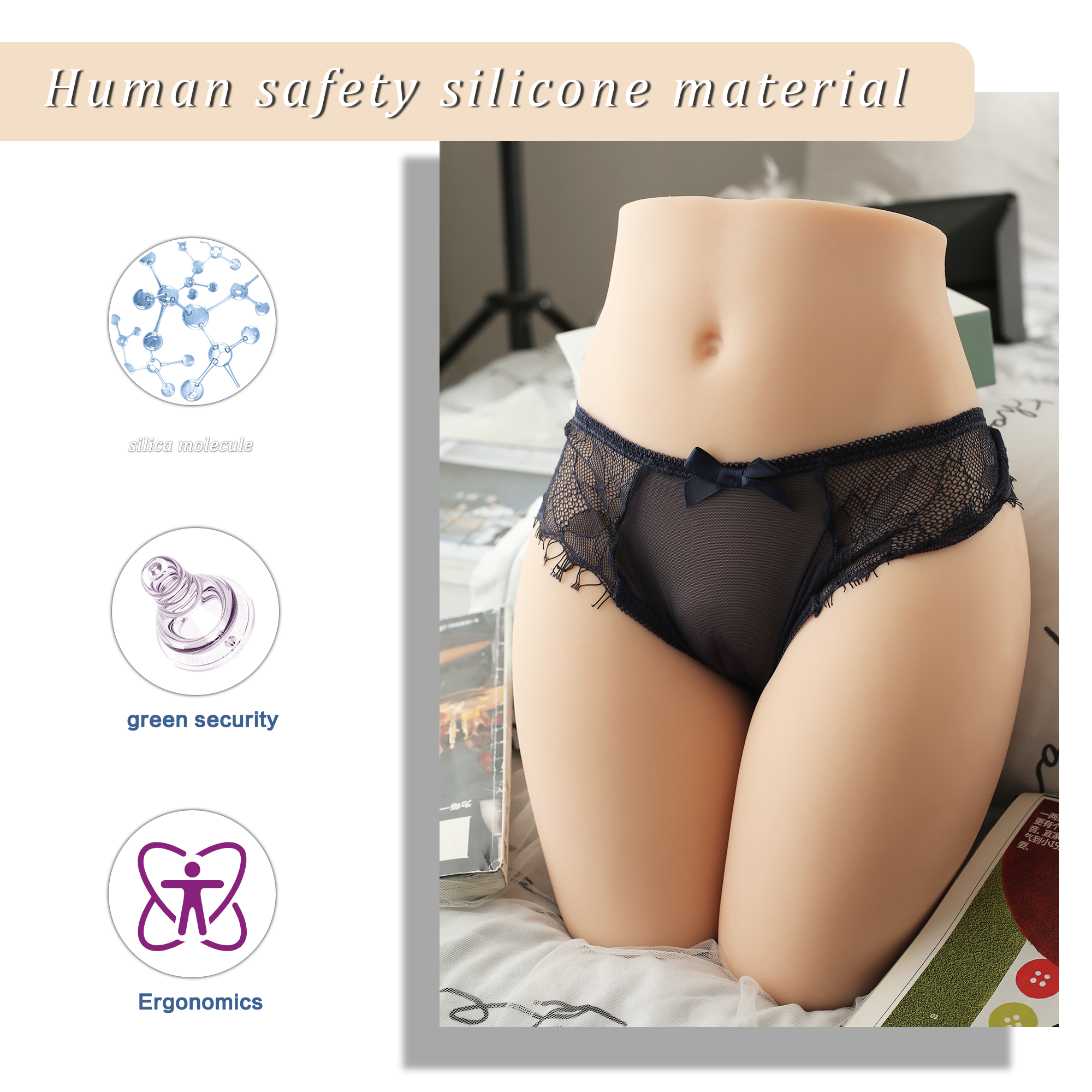 Anbeibei Yin Hip Inverted Simulation Solid Doll Male Trainer Sex Toys Famous Artifacts