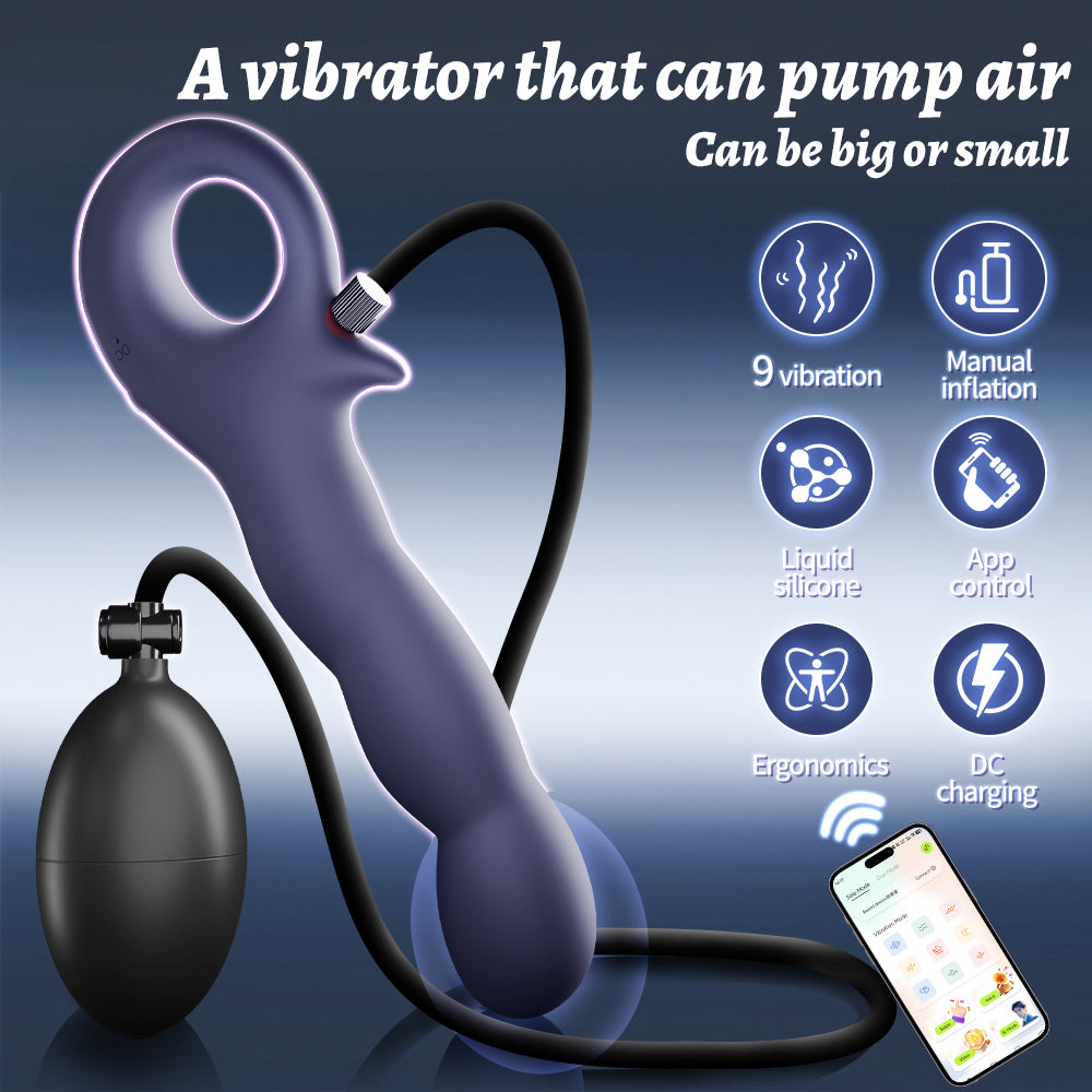 Electric Vibrator Anal Plug – Chrysanthemum Silicone Strong Vibration, Intense Pleasure for Gay Couples & Solo Play
