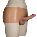 Strap-On Realistic Dildo – Solid Wearable Lesbian Couples Pleasure Toy