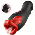 Enchantment - 9 Vibrations 4 Suctions Clamping Suction Oral Simulation Male Masturbator