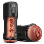 Challenger - 10 Vibrations 5 Suctions Ultra-Realistic Vagina Simulated Masturbator
