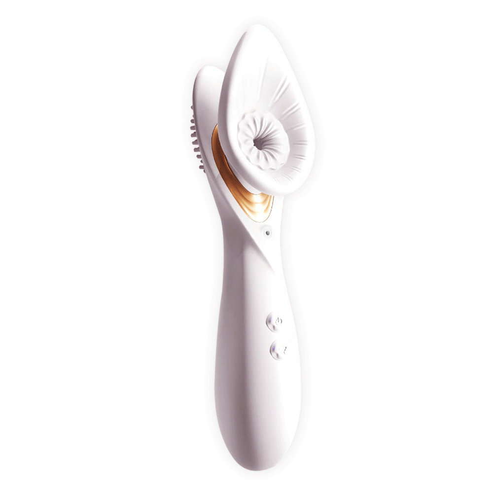 Fu Xiang Hua Vacuum Sucking Vibration Rod 5-Frequency Electric Female Masturbator Female Sex Toys Adult Products