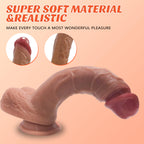 Simulated explosive penis, soft flesh, real and fake penis, instant masturbation device, adult sex product, female