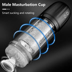 Mermaid Bath Fully Waterproof Airplane Cup Men's Fully Automatic Rotating Telescopic Cup Training Exercise Adult Sex Toy