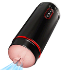 Automatic Electric Male Masturbator – Airbag Piston Suction Stroker Cup with Travel Lock