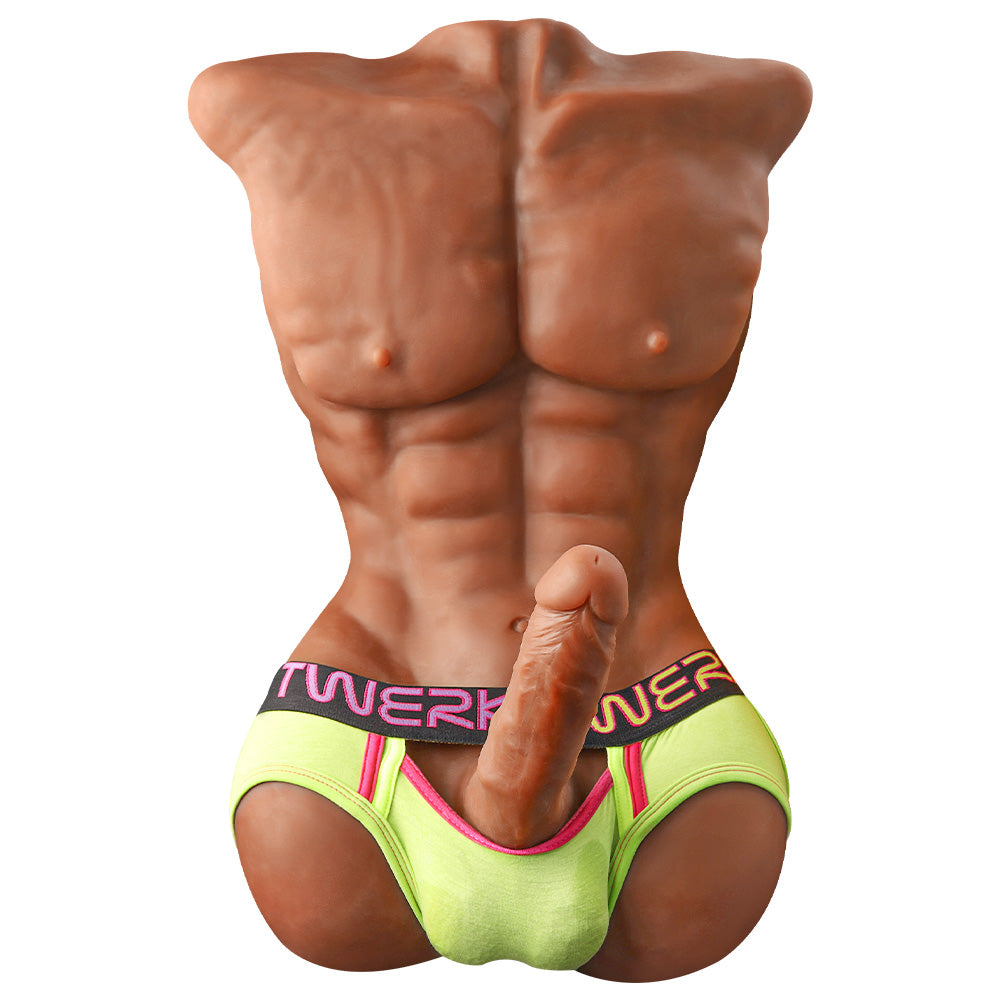 Daniel Female Inverted Simulation dildo, fake penis, half body solid doll, masturbator, adult sex toy