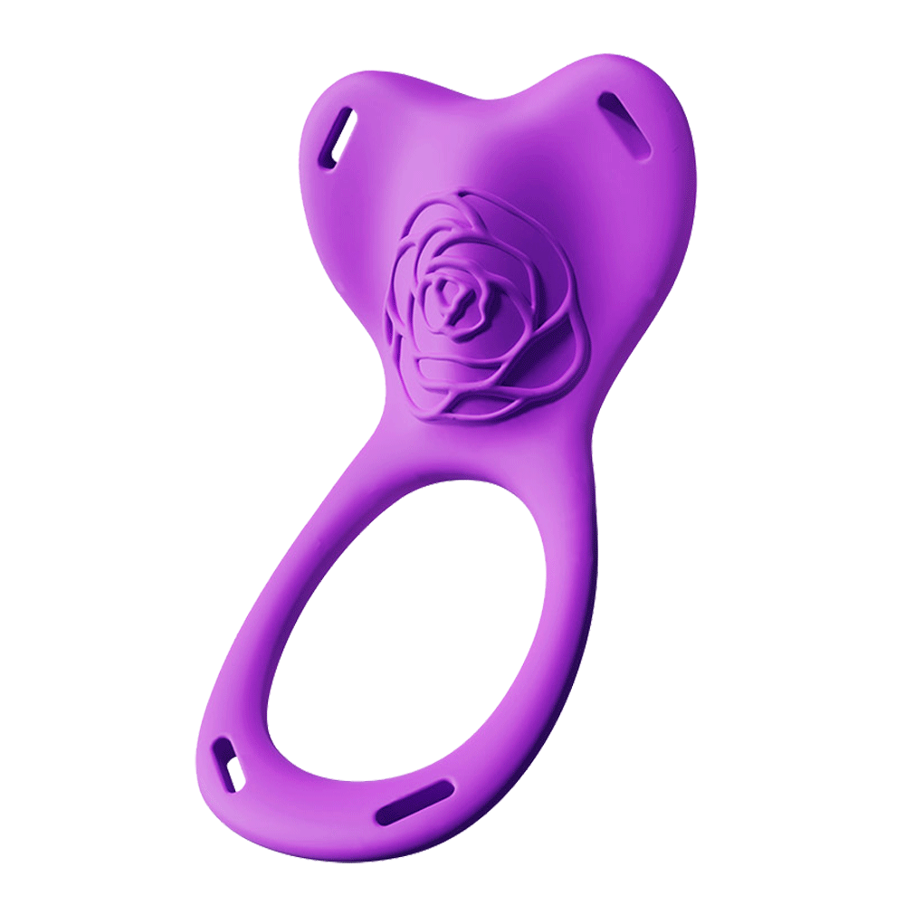 Purple Rose Women's Wearable Vibrating Bra with APP and Remote Control Function, G-Spot and Clitoral Massager, Suitable for Couples