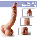 Imitation of real and fake penis silicone plug-in sex toys, high fidelity adult products for women