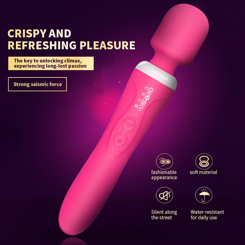"Drunk Desire Second-Generation Vibrator, Strong Vibration, 10 Frequency, Female Massage Sex Toy"