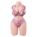 Adult solid doll, full silicone real doll, half body inverted model, men's sex toy