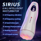 Night Sakura Automatic Male Masturbator Cup with Heating, Telescopic Motion & Vibration