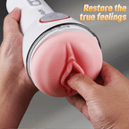 Leten - Squeezing Sucking Sex Toy Vegina Pocket Pussy Vibrating Penis Massager Male Masturbator
