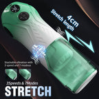 【Free Lube】Toyshcool Starlight Extendable Rotating Vibrating Airplane Cup – Men’s Self-pleasure Device