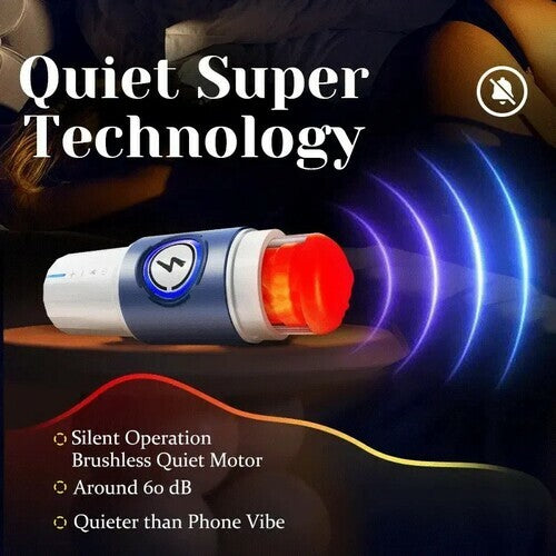 Leten ThundercoreX 6 Thrusting Infrared Heated Realistic Vaginal Masturbator