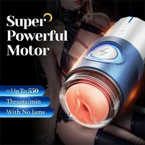 Leten ThundercoreX 6 Thrusting Infrared Heated Realistic Vaginal Masturbator