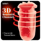 Leten ThundercoreX 6 Thrusting Infrared Heated Realistic Vaginal Masturbator