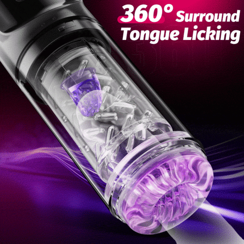Vortex - 7-Mode Rotating & Suction Vacuum Masturbator Cup