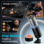 STORM - Intense Thrusting & Spinning Hands-Free 6.10 Inches Depth Masturbator