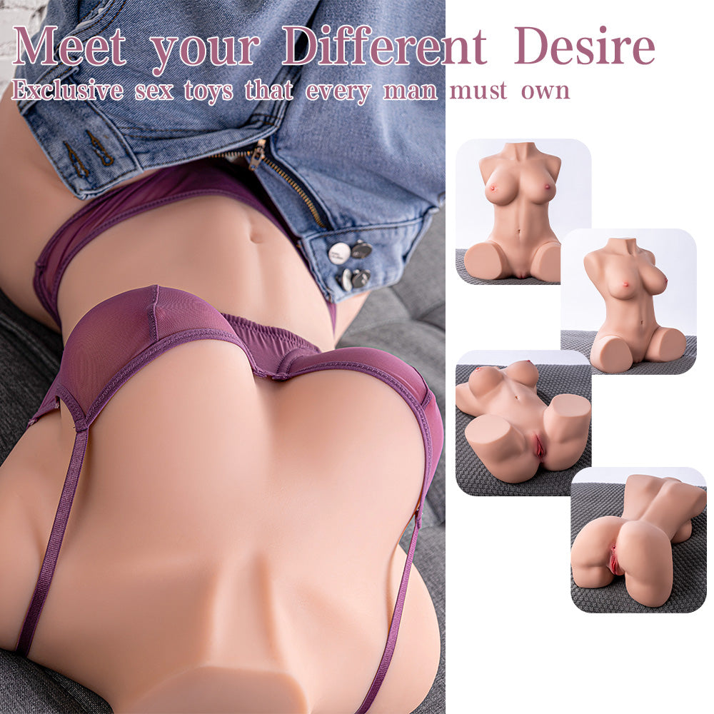 Dania Doll Yin Hip Inverted Masterpiece Half body Doll Adult Sexual Products Male Masturbator