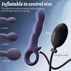 Electric Vibrator Anal Plug – Chrysanthemum Silicone Strong Vibration, Intense Pleasure for Gay Couples & Solo Play