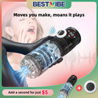 Newvibe Seductive Succubus 7 Rotating 7 Sucking Lcd Display Pumps & Enlargers Automatic Male Masturbator