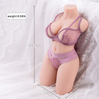 Adult solid doll, full silicone real doll, half body inverted model, men's sex toy