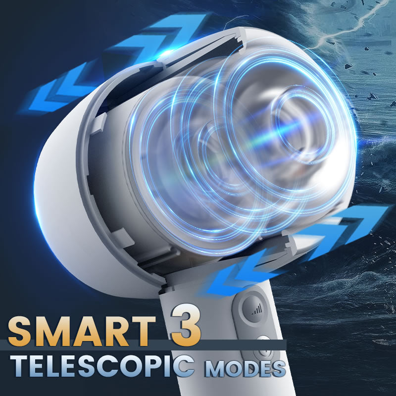 【Free Lube！】Hardy Automatic 3 Telescopic Handheld Male Masturbator