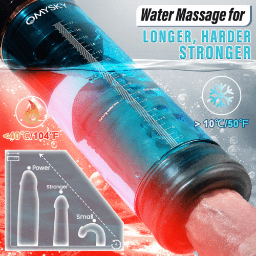 Markham - 6 Hydrotherapy with Display Male Enhancement Water Penis Pump