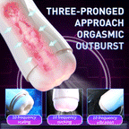 Night Sakura Automatic Male Masturbator Cup with Heating, Telescopic Motion & Vibration