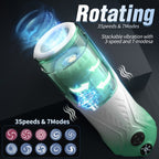 【Free Lube】Toyshcool Starlight Extendable Rotating Vibrating Airplane Cup – Men’s Self-pleasure Device