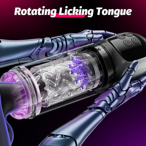 Vortex - 7-Mode Rotating & Suction Vacuum Masturbator Cup