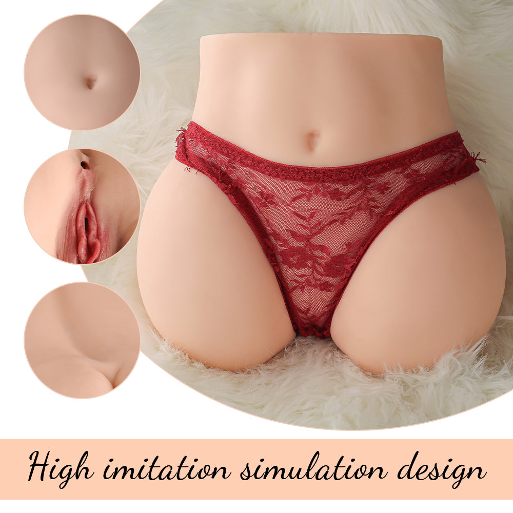Lia Men's Famous Tool Big Butt Inverted Airplane Cup Real Touch Soft Private Experience