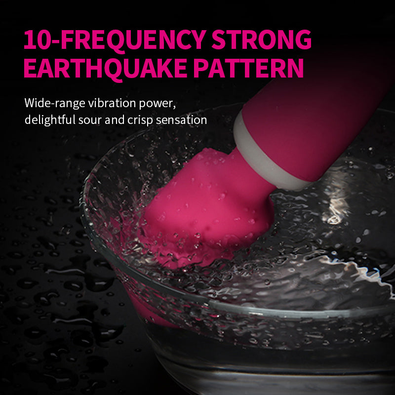 "Drunk Desire Second-Generation Vibrator, Strong Vibration, 10 Frequency, Female Massage Sex Toy"