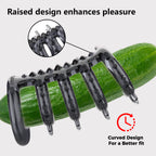 Sex lock set, dragon bone, black wheel ring, men's crystal blocking ring, multiple restraint, wolf tooth set, couple's sex toy