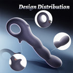 Electric Vibrator Anal Plug – Chrysanthemum Silicone Strong Vibration, Intense Pleasure for Gay Couples & Solo Play