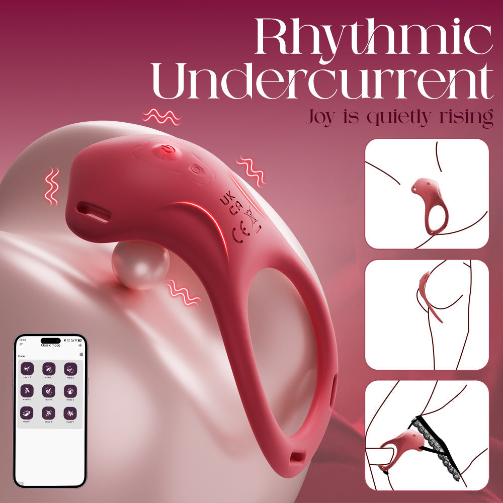 Wearable Vibrating Underwear for Women, App & Remote Control, G-Spot & Clitoral Massager for Couples