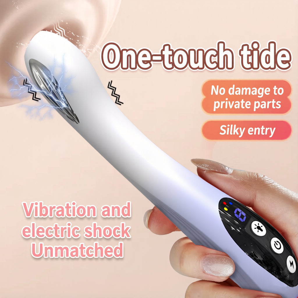 Willing to use female infrared care device, heating and vibrating rod, cross-border adult product, red light care, masturbation and massage stick