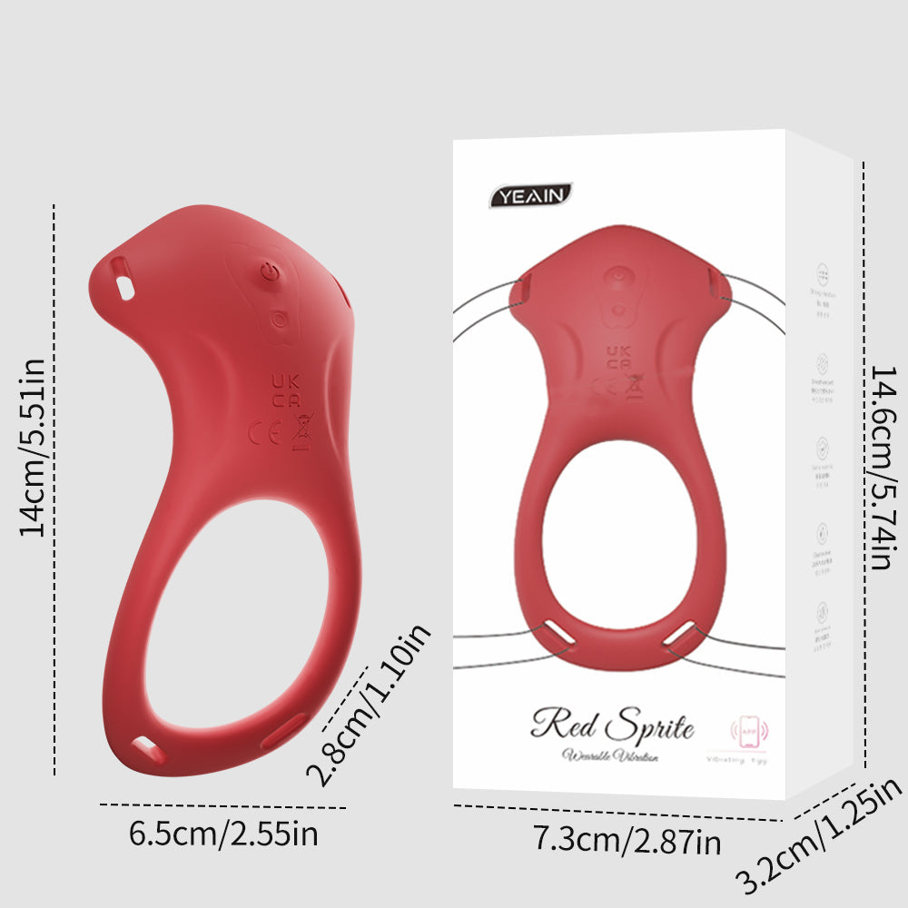 Wearable Vibrating Underwear for Women, App & Remote Control, G-Spot & Clitoral Massager for Couples