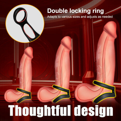 SAUL Glans Thrusting Vibrating Prostate Massager For Improved Arousal & Prostate Health