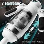 Hamster 7 Telescopic Squeezing 12 Vibration Masturbator Experience More Authen Men Sex Toys tic Piston