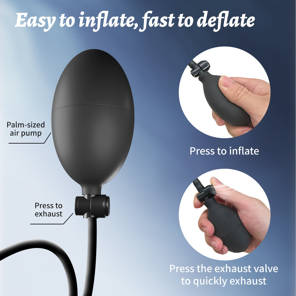 Electric Vibrator Anal Plug – Chrysanthemum Silicone Strong Vibration, Intense Pleasure for Gay Couples & Solo Play