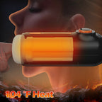 【Free Lube】Romanlust 6 IN 1-10 Vibrating & Thrusting with 4 Sucking Male Maturbator Male Sex Toy
