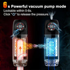 Newvibe Seductive Succubus 7 Rotating 7 Sucking Lcd Display Pumps & Enlargers Automatic Male Masturbator