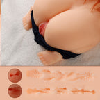 3D Pornographic Male Anal Dildo with High-Fidelity Silicone Simulation for Adult Sensual Toys