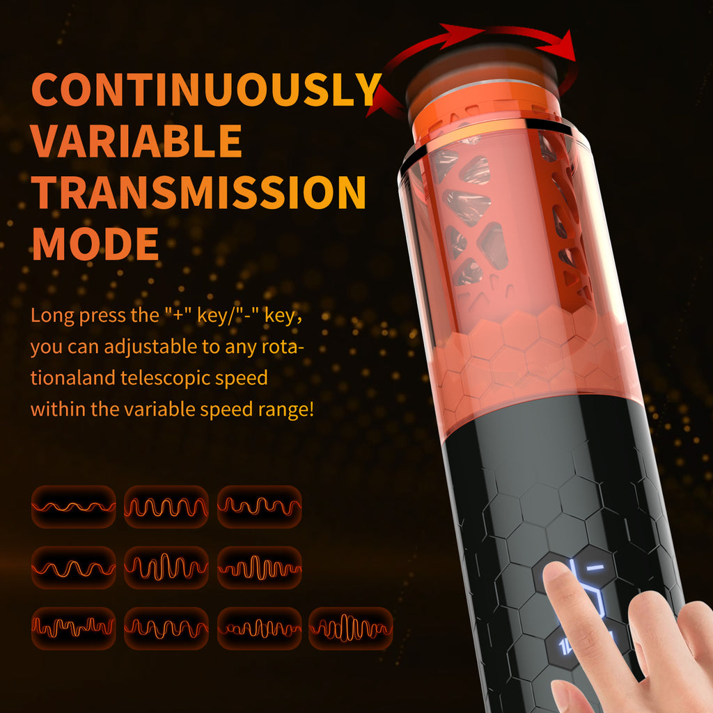 Private Enjoyment Fun Blade Male Automatic Bluetooth Reversible Rotating Smart Sound Electric Pump
