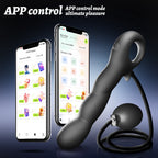 Electric Vibrator Anal Plug – Chrysanthemum Silicone Strong Vibration, Intense Pleasure for Gay Couples & Solo Play