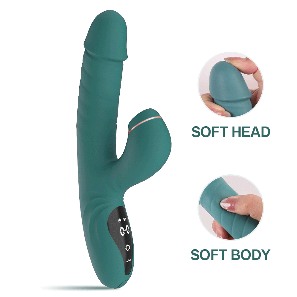 Night Sakura Water Moe – G-spot High-Frequency Telescopic Vibrator with Suction & Tongue Stimulation
