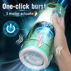 【Free Lube】Toyshcool Starlight Extendable Rotating Vibrating Airplane Cup – Men’s Self-pleasure Device